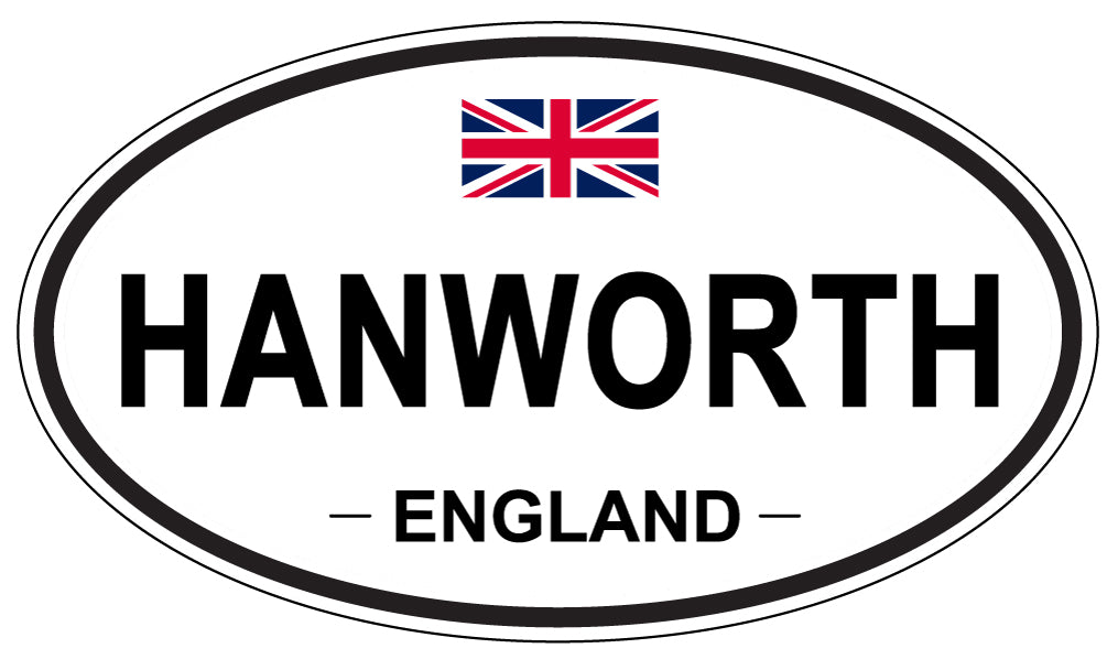 HANWORTH, England - Oval Magnet