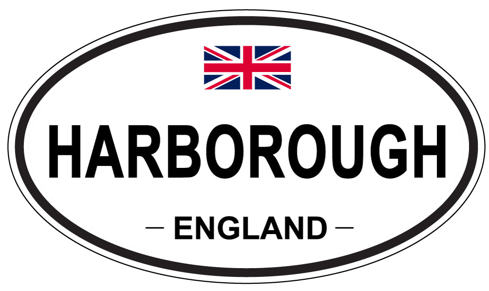 HARBOROUGH, England - Oval Magnet