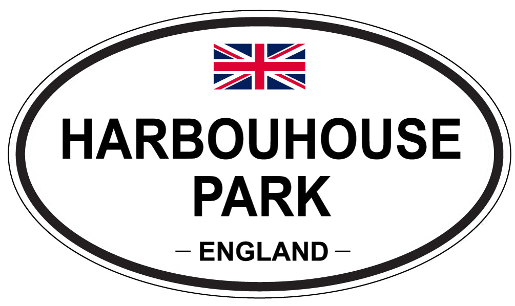 HARBOURHOUSE PARK, England - Oval Magnet