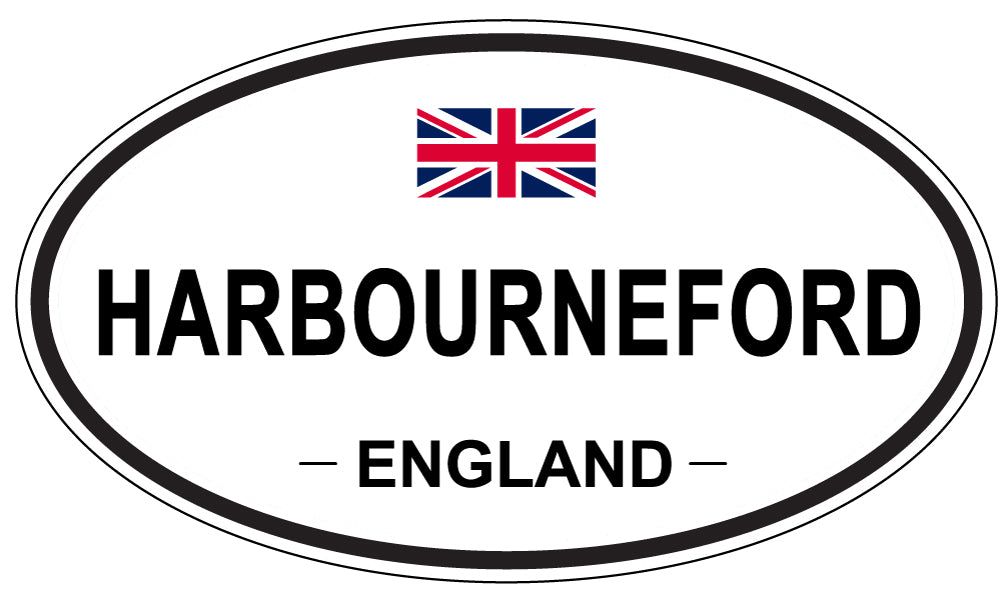 HARBOURNEFORD, England - Oval Magnet