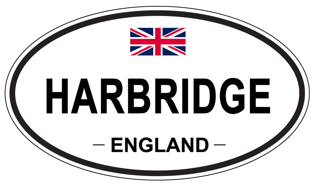 HARBRIDGE, England - Oval Magnet