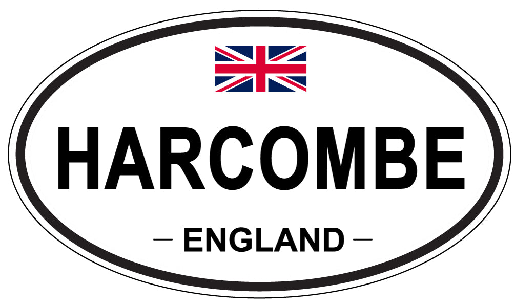 HARCOMBE, England - Oval Magnet