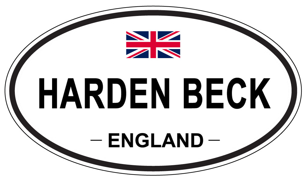 HARDEN BECK, England - Oval Magnet
