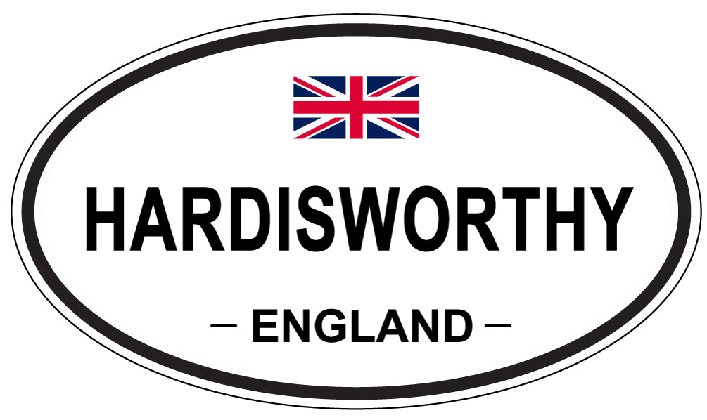 HARDISWORTHY, England - Oval Magnet