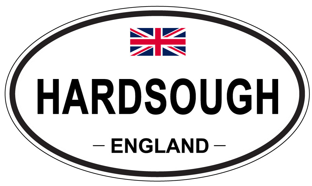 HARDSOUGH, England - Oval Magnet