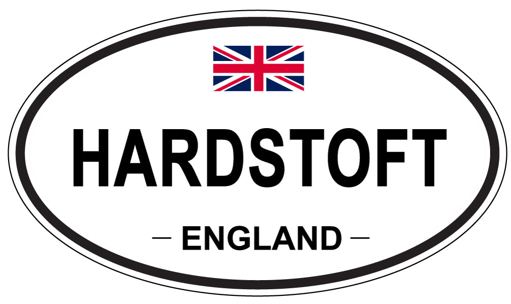 HARDSTOFT, England - Oval Magnet