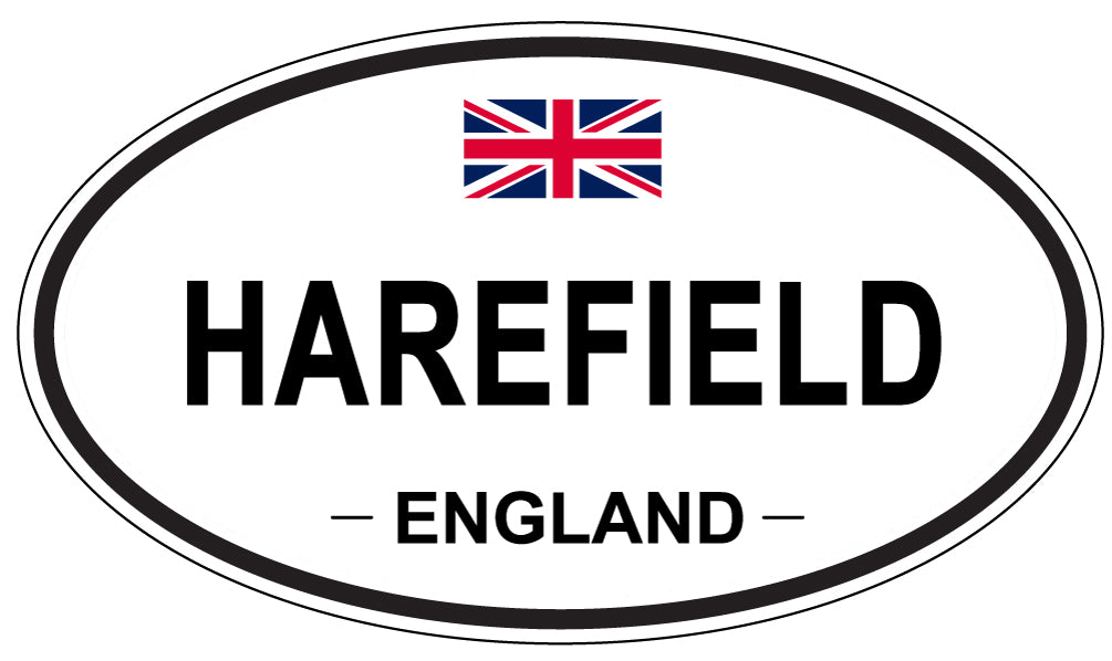 HAREFIELD, England - Oval Magnet