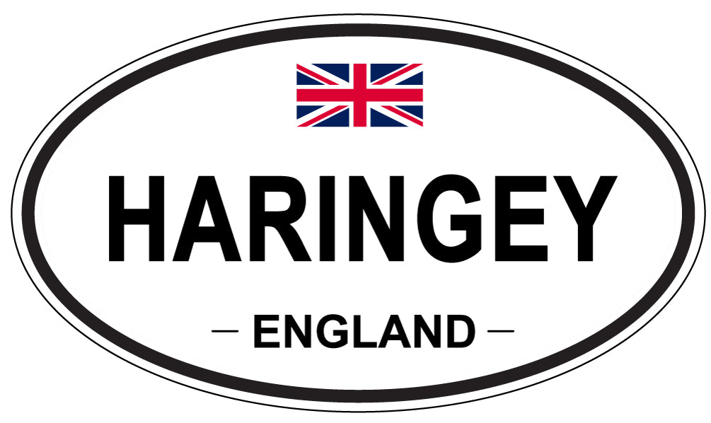 HARINGEY, England - Oval Magnet