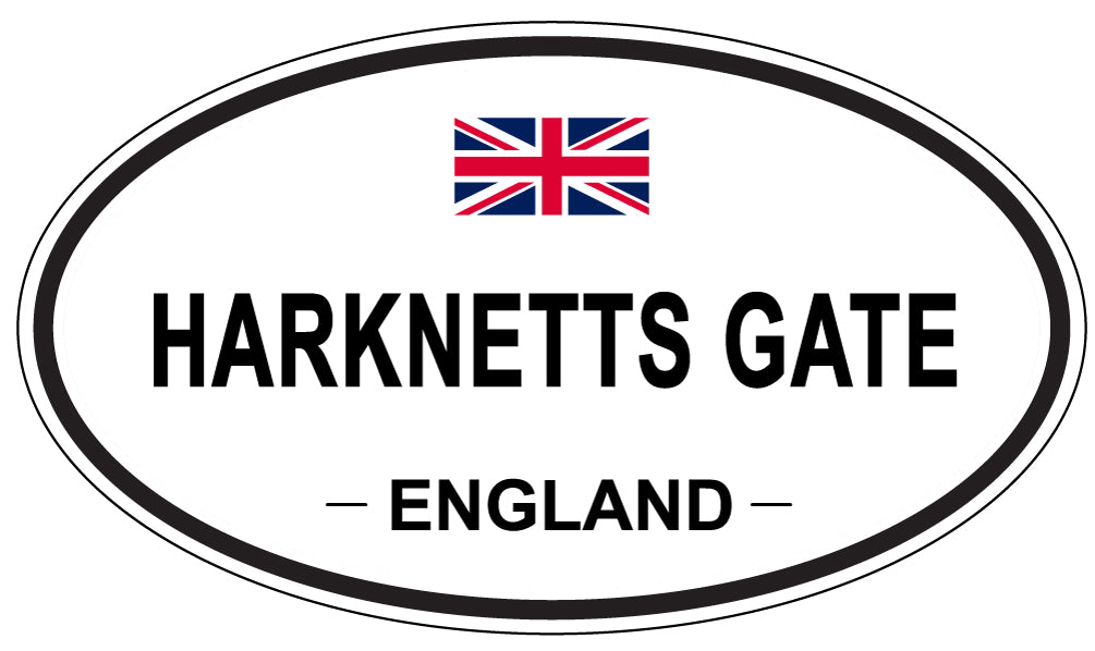 HARKNETTS GATE, England - Oval Magnet