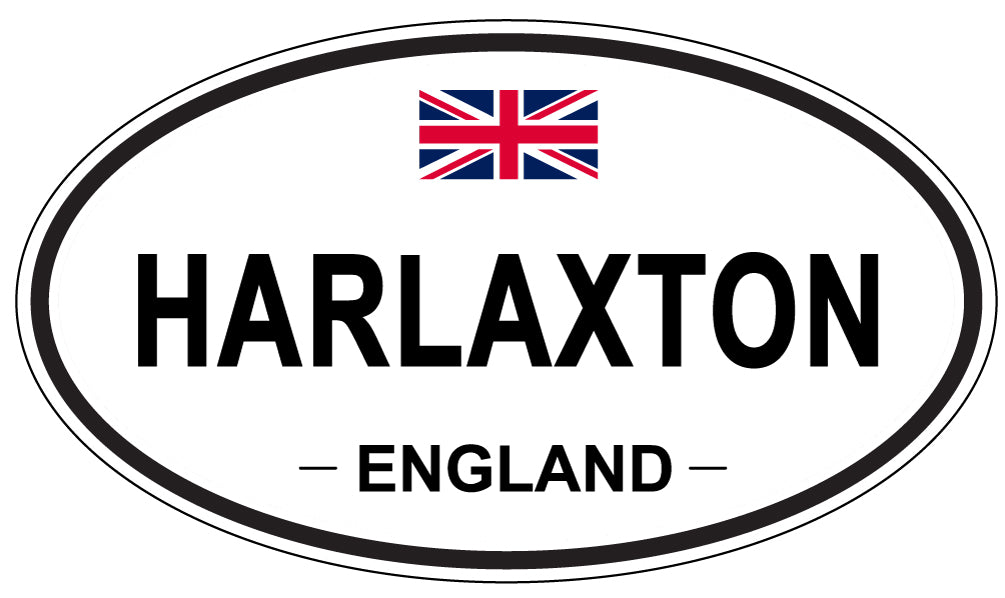 HARLAXTON, England - Oval Magnet