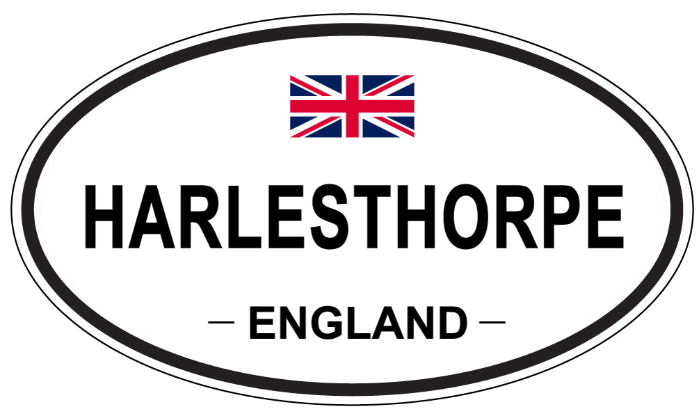 HARLESTHORPE, England - Oval Magnet