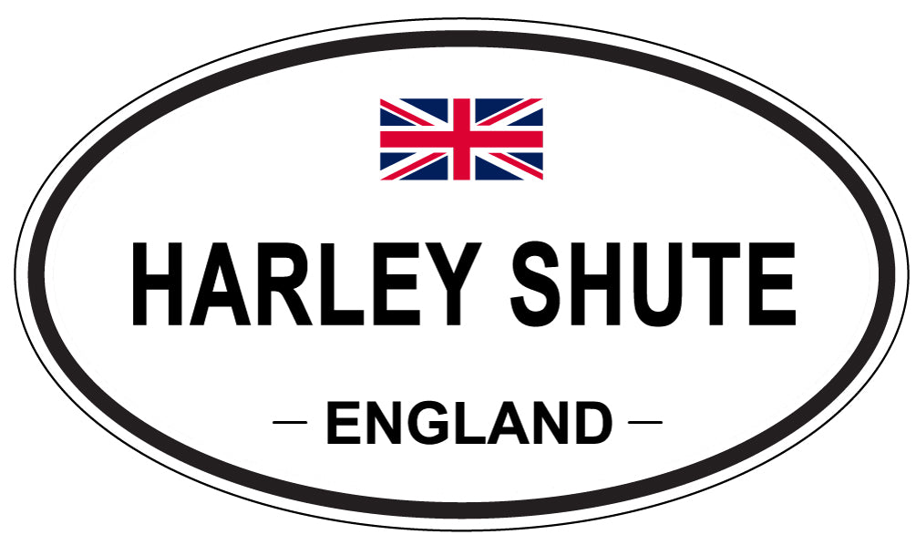 HARLEY SHUTE, England - Oval Magnet