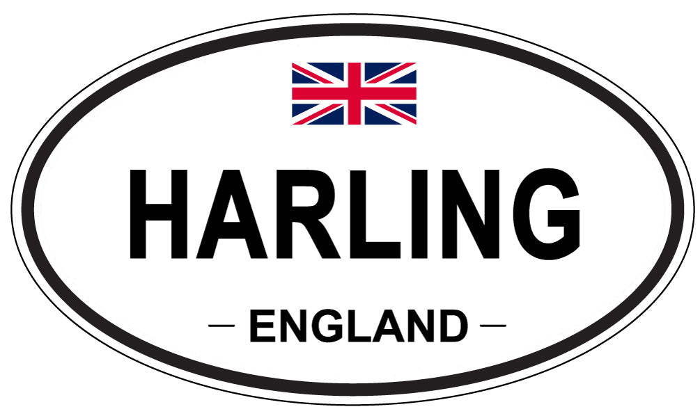 HARLING, England - Oval Magnet