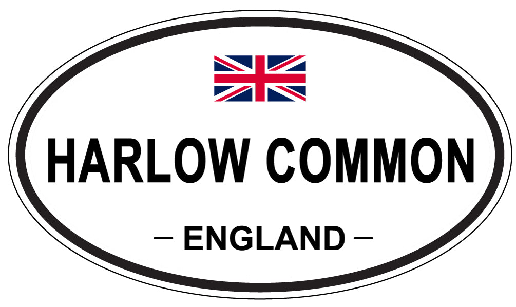 HARLOW COMMON, England - Oval Magnet