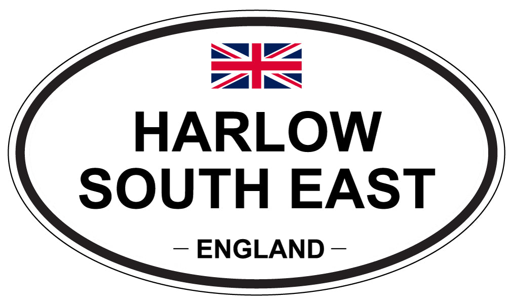 HARLOW SOUTH EAST, England - Oval Magnet