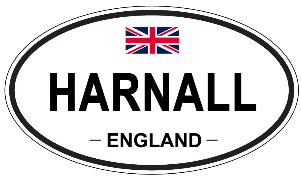 HARNALL, England - Oval Magnet