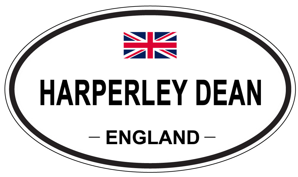 HARPERLEY DEAN, England - Oval Magnet