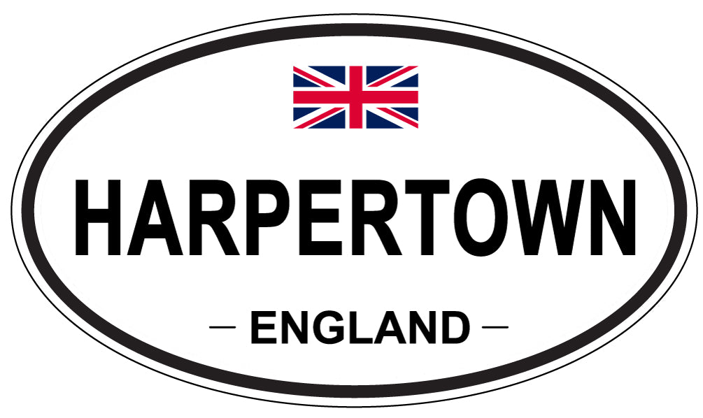 HARPERTOWN, England - Oval Magnet