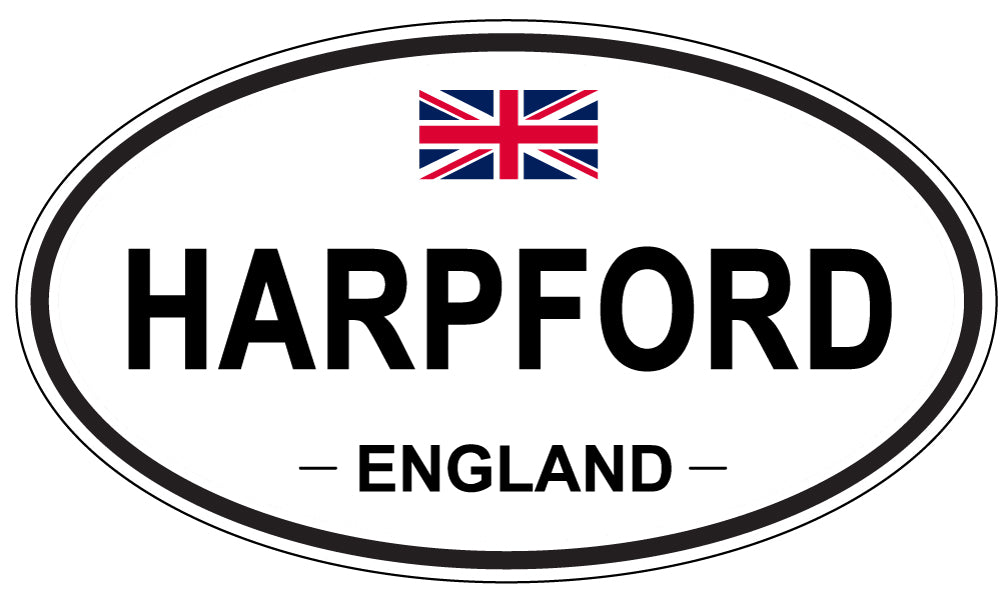 HARPFORD, England - Oval Magnet