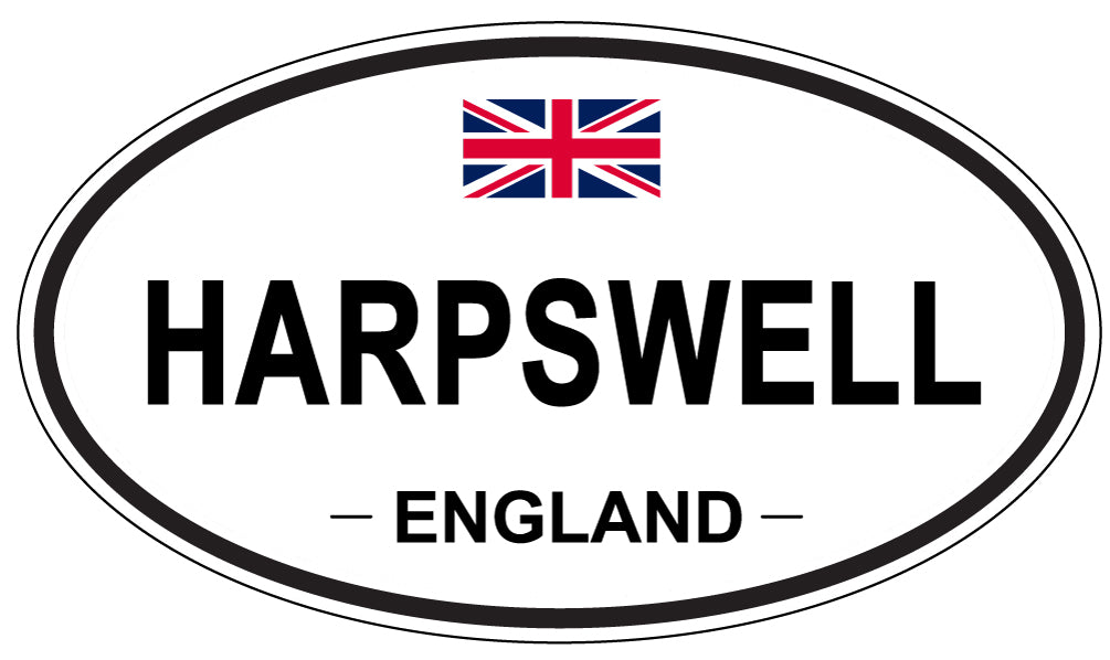 HARPSWELL, England - Oval Magnet