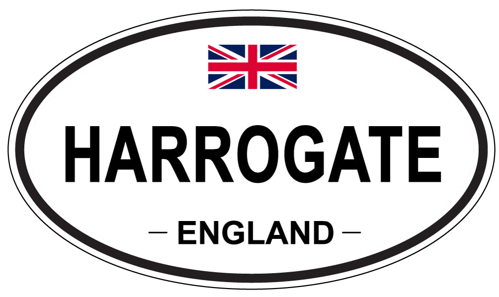 HARROGATE, England - Oval Magnet