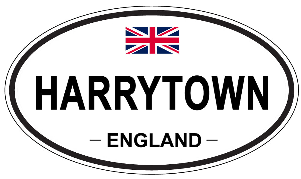 HARRYTOWN, England - Oval Magnet
