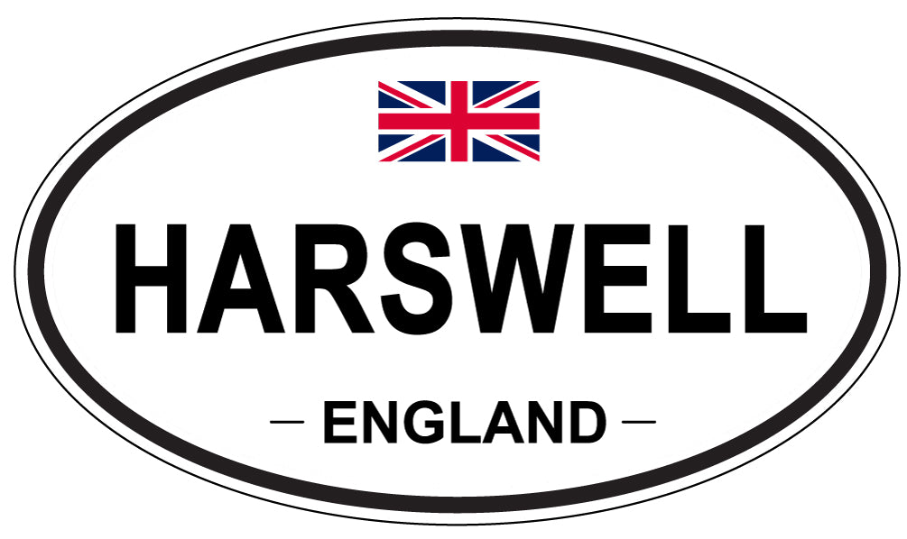 HARSWELL, England - Oval Magnet