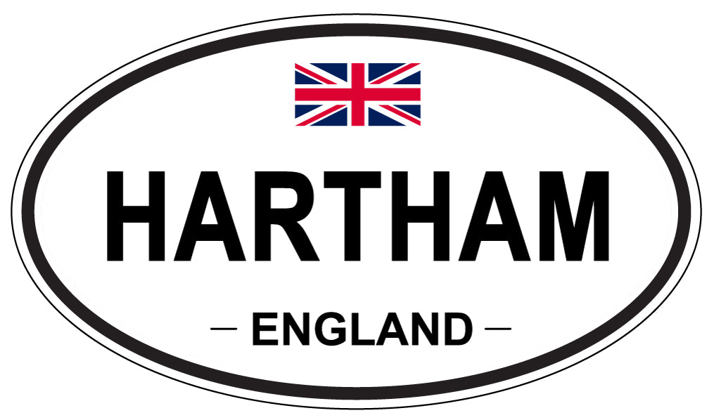 HARTHAM, England - Oval Magnet