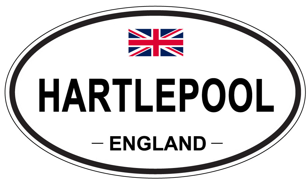 HARTLEPOOL, England - Oval Magnet