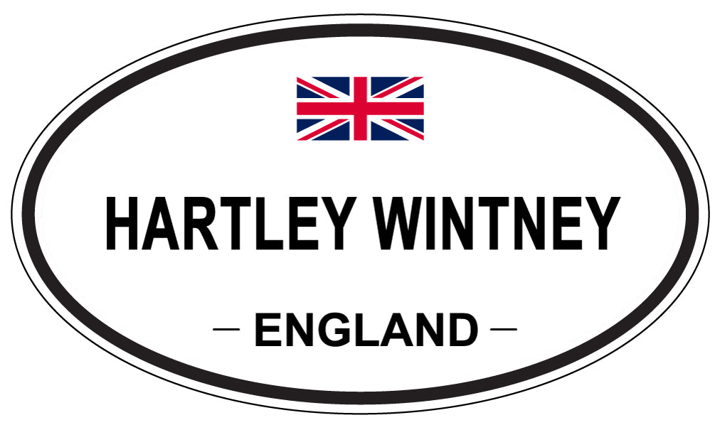 HARTLEY WINTNEY, England - Oval Magnet