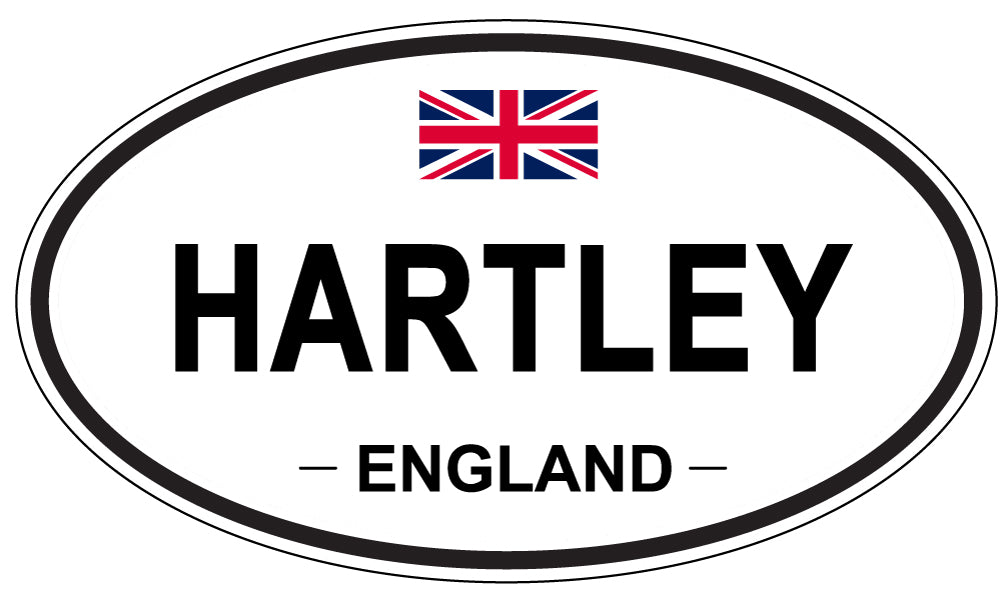 HARTLEY, England - Oval Magnet