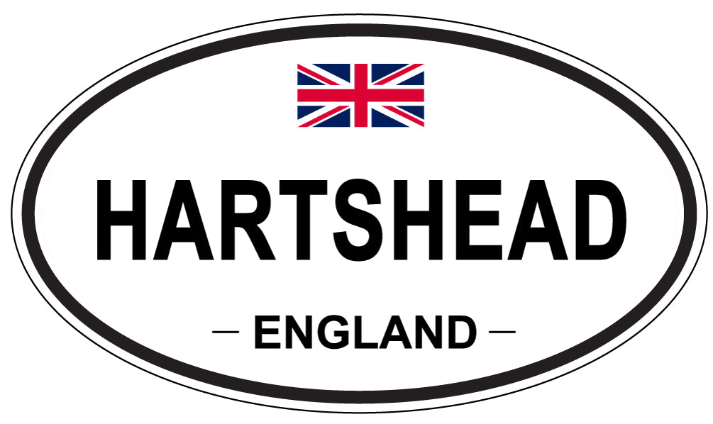HARTSHEAD, England - Oval Magnet