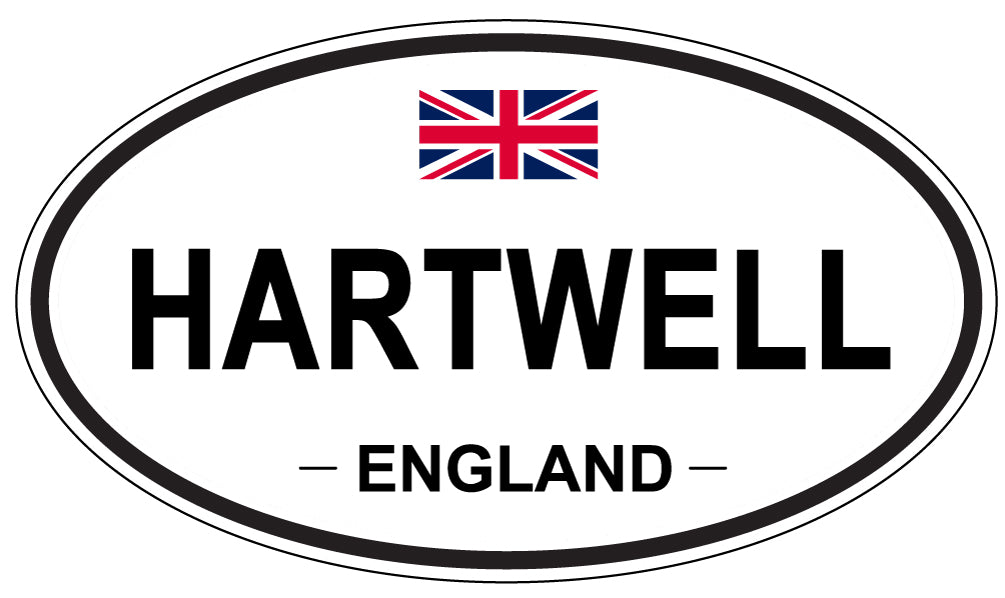 HARTWELL, England - Oval Magnet