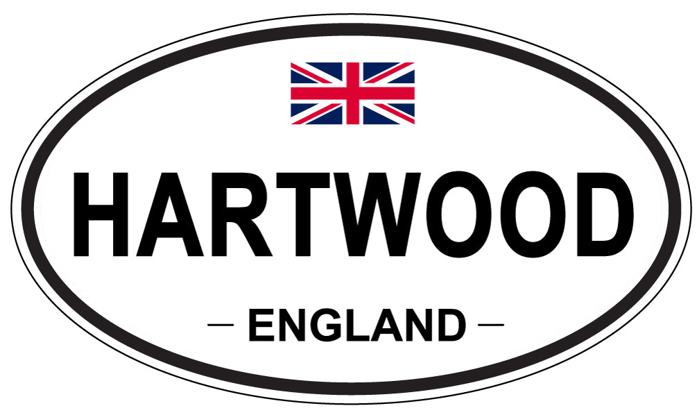 HARTWOOD, England - Oval Magnet