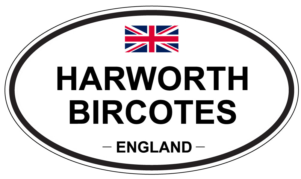 HARWORTH BIRCOTES, England - Oval Magnet