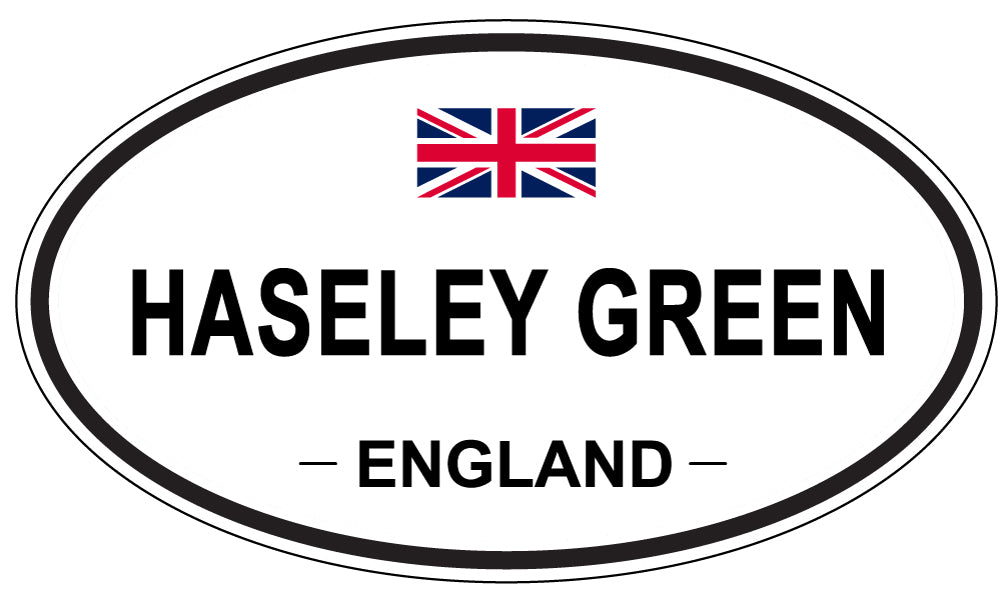 HASELEY GREEN, England - Oval Magnet