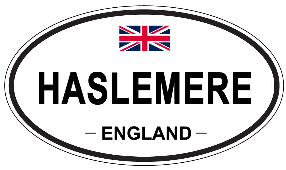 HASLEMERE, England - Oval Magnet