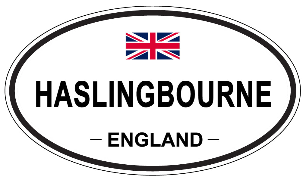 HASLINGBOURNE, England - Oval Magnet