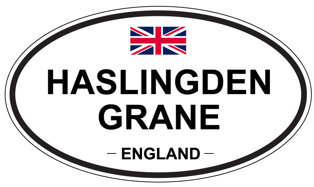 HASLINGDEN GRANE, England - Oval Magnet