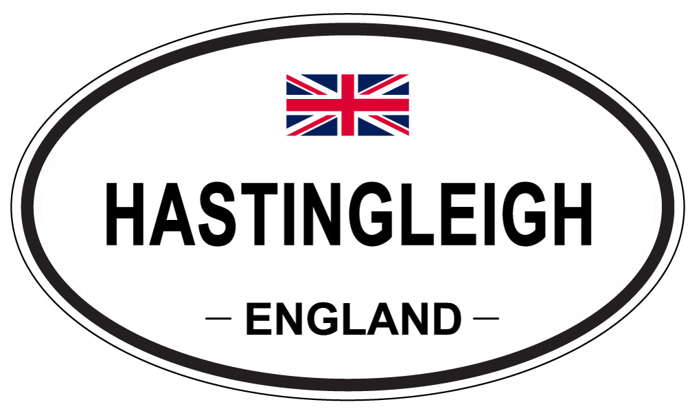 HASTINGLEIGH, England - Oval Magnet