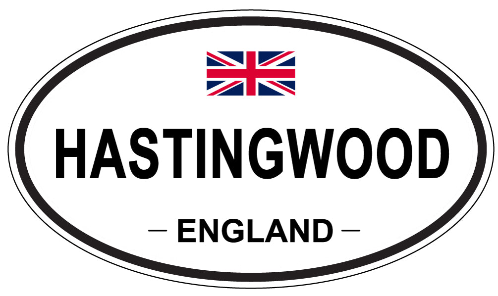HASTINGWOOD, England - Oval Magnet