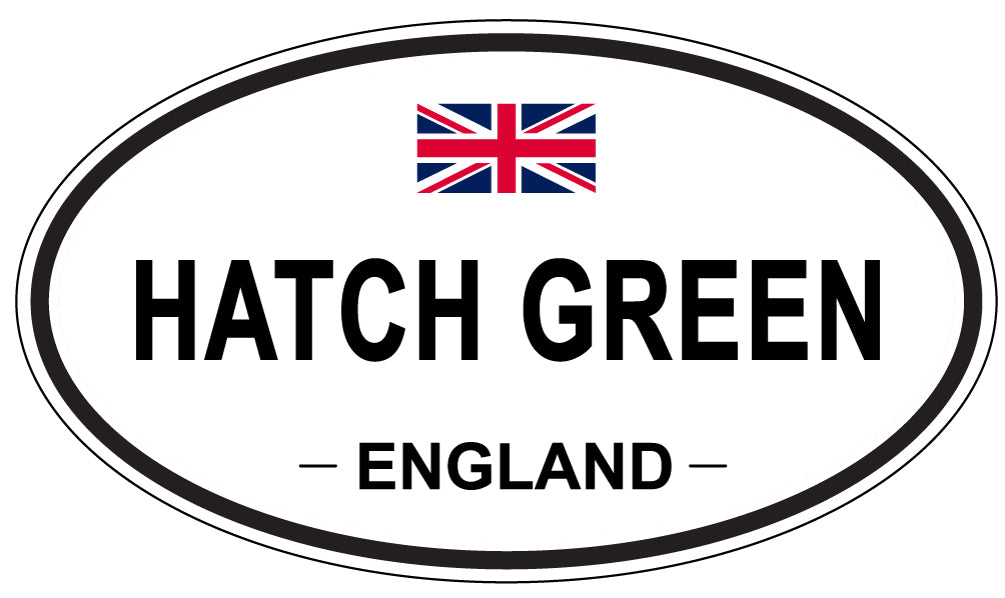 HATCH GREEN, England - Oval Magnet