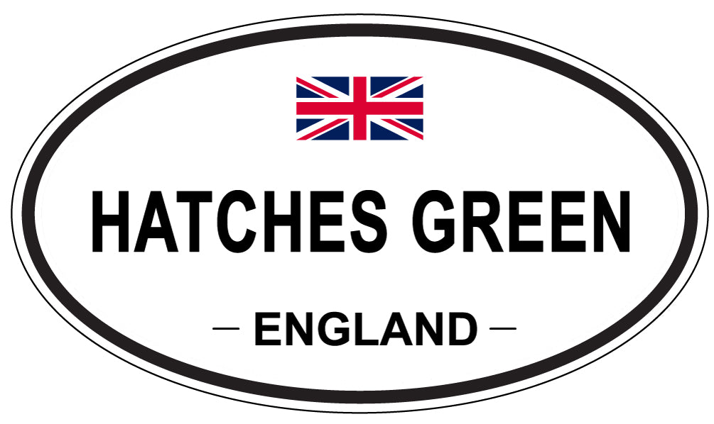 HATCHES GREEN, England - Oval Magnet