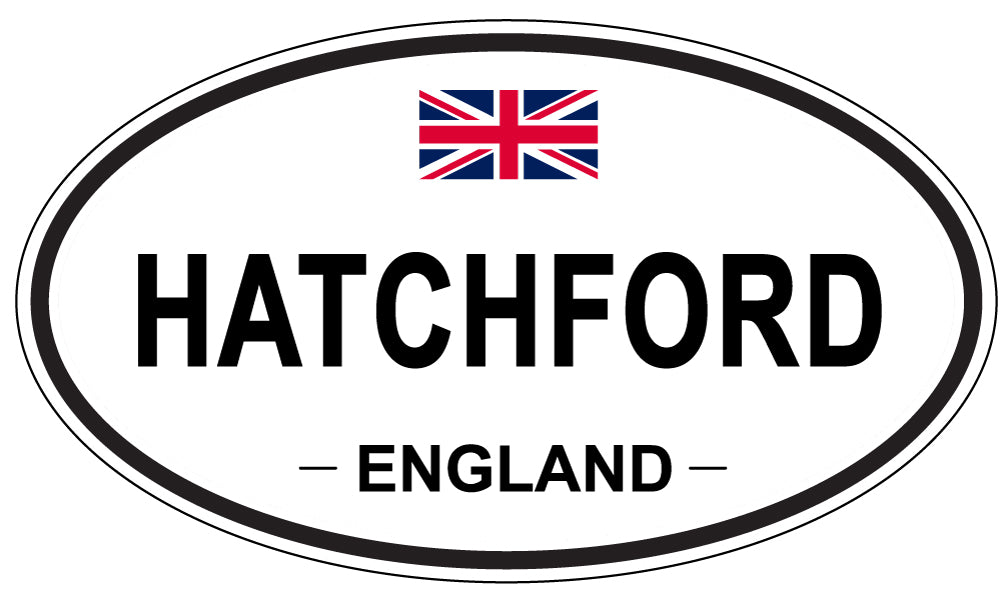 HATCHFORD, England - Oval Magnet