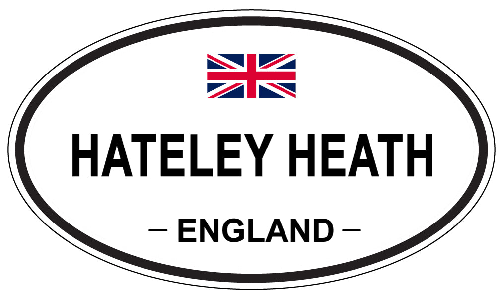 HATELEY HEATH, England - Oval Magnet