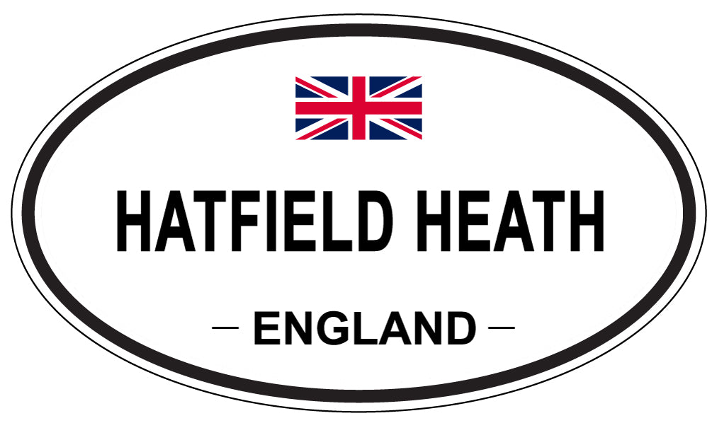 HATFIELD HEATH, England - Oval Magnet