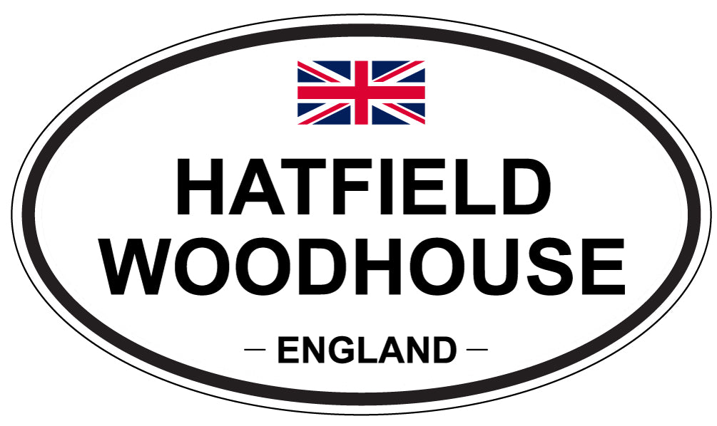HATFIELD WOODHOUSE, England - Oval Magnet