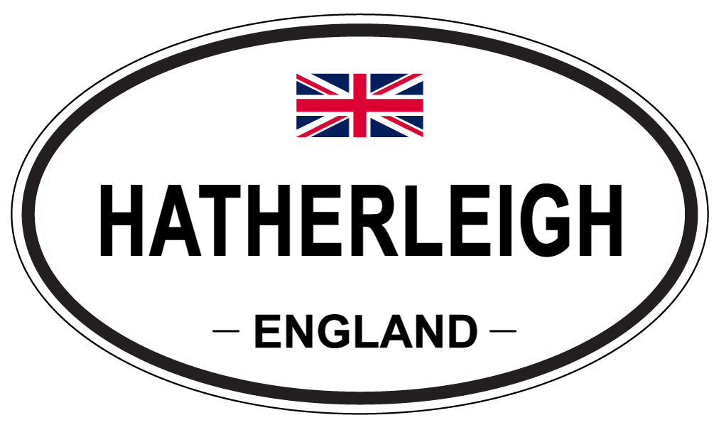 HATHERLEIGH, England - Oval Magnet
