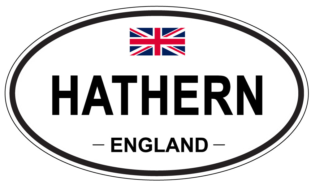 HATHERN, England - Oval Magnet