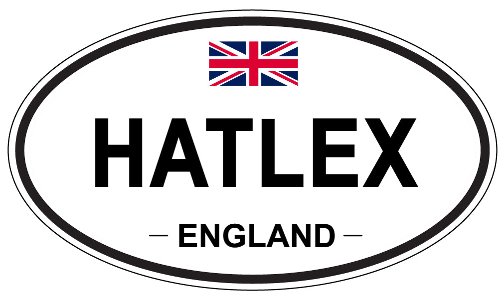 HATLEX, England - Oval Magnet